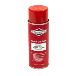 Briggs and Stratton 1685589SM Paint, Powder Orange - 12oz. - Equipment Parts for Your Tool Power Engine Needs